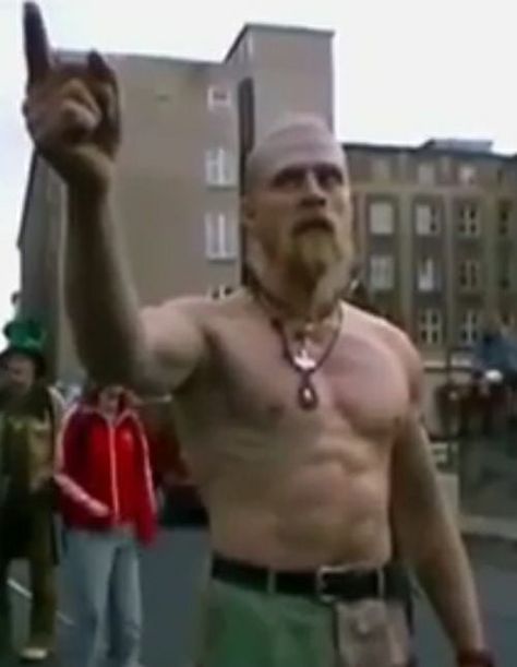 Techno Viking, the hero we need but we didn't deserve - 9GAG Techno Viking, People Leave, Heavy Heart, Interesting Articles, Best Funny Pictures, Meme Pictures, New Memes, We Need, Vikings