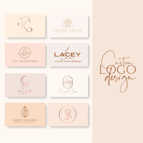 Luxurious Logo, Hair Logo Design, Boutique Logo Design, Handmade Logo, Hair Logo, Create Logo, Logo Unique, Branding Process, Palette Design