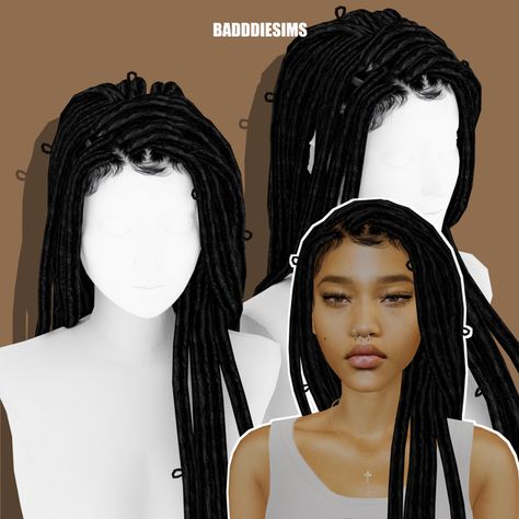 Sims 4 Fingerwaves, Sims 4 Cc Textured Hair, Sims 4 Cc Hair Butterfly Locs, Sims 4 Cc Locs, Baddiesims Hair, Sims 4 Locs, Afro Hair Sims 4 Cc, Sims 4 Afro Hair, Sims 4 Tsr