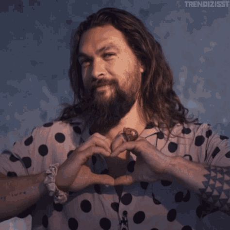 Jason Gif, Jason Momoa Gif, Big Gif, Hand Gif, Happy Heavenly Birthday, Jason Momoa Aquaman, Perfect Heart, I Love You Gif, Cruise Planning