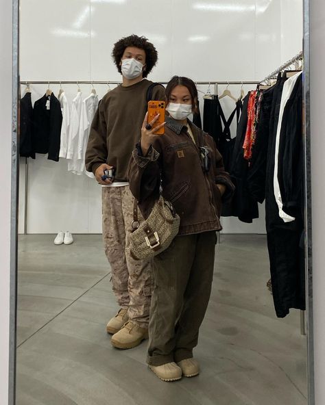 Matching Fits Streetwear, Matching Streetwear Couple, Couple Fits Streetwear, Streetwear Fashion Couple, Couple Outfits Streetwear, Hello Bestie, Couple Streetwear, Streetwear Couple, Couples Fashion