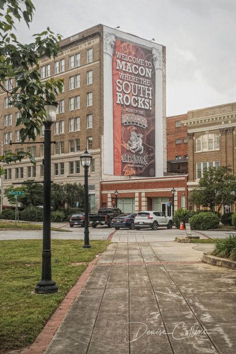 Downtown Macon, Georgia. Macon Georgia, Georgia Girls, Georgia, Beautiful Places, Things To Sell, Photography