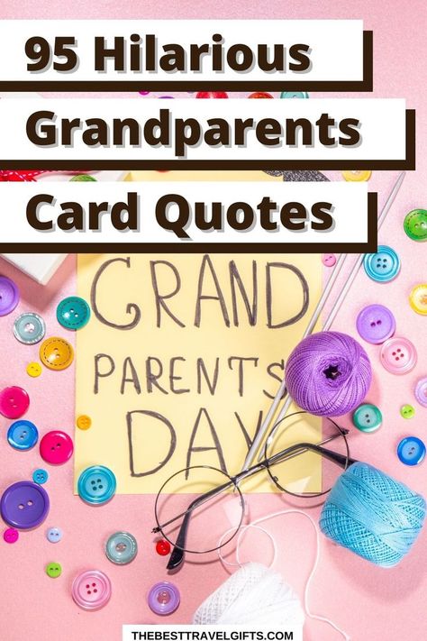 95 Hilarious grandparent's card quotes with an image of Grandparent's Day Funny Grandparent Quotes, Grandparents Day Poem, Funny Grandparents, Grandparent Quotes, Grandparents Day Cards, Grandparents Card, Grandparent Day, Grandparents Quotes, Heartwarming Quotes