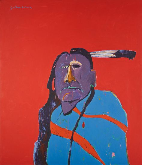 How Native American Artist Fritz Scholder Forever Changed the Art World | Arts & Culture | Smithsonian Magazine Denver Art Museum, Southwestern Art, American Painting, Native American Artists, Southwest Art, One Eye, American Indian Art, Indian Paintings, Museum Of Contemporary Art