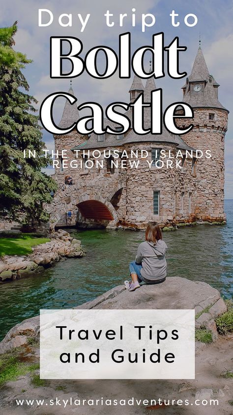 Boldt Castle New York, 1000 Islands Ny, Heart Island, 1000 Island, Boldt Castle, Alexandria Bay, 2024 Travel, Thousand Island, East Coast Road Trip