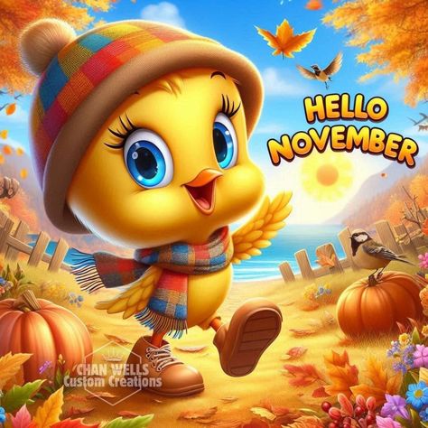 Baby Tweety Hello November quotes months month tweety november hello november hello november quotes november quote november quotes and sayings hello november pics hello november 2024 november quote pictures Hello November Pictures, November Pics, Hello November Quotes, November Hello, November Pictures, November Quotes, Quote Pictures, Hello November, Tumblr Image