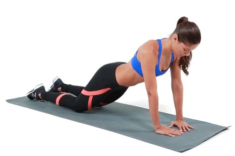 3 Push-Up Modifications To Try If You Can’t Do A Full One Exercise Without Weights, Arm Workouts At Home, Easy At Home Workouts, Push Up Workout, Workout Exercises, Muscle Gain, Fitness Exercises, Workout Plan For Women, Strengthening Exercises