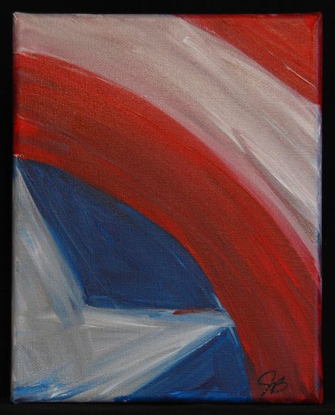 Captain America Shield Abstract Painting Internet Art, Sell Art Online, Captain America Shield, Painting Easy, Sell Art, Selling Art Online, Paint Party, Magazine Art, Art Auction