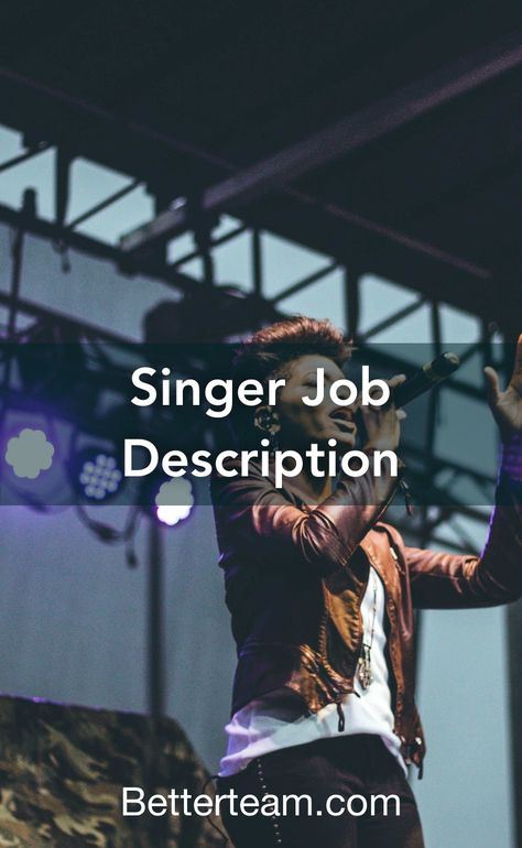 Learn about the key requirements, duties, responsibilities, and skills that should be in a Singer Job Description. Singing Exercises, Interview Questions To Ask, Vocal Training, Job Titles, Music Therapist, Job Description Template, Singing Career, People Skills, Time Management Skills