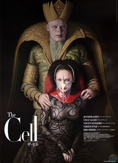 The Cell The Cell Jennifer Lopez, The Cell Movie, The Cell 2000, Eiko Ishioka, Baba Jaga, Vincent D’onofrio, Film Costumes, Movies Posters, Horror Movie Posters