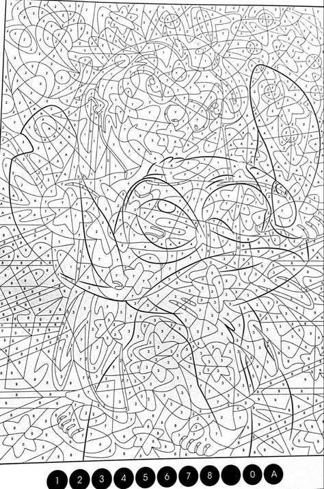 Color By Number For Adults Disney, Disney Mystery Coloring Book, Disney Color By Number, Adult Color By Number, Paint By Number Diy, Color By Number Printable, Abstract Coloring Pages, Art Worksheets, Font Graphic