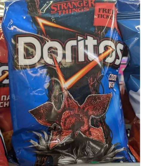 Cool Ranch Doritos, All Brands, Chip Bag, Stranger Things, Snack Recipes, Comic Books, Comic Book Cover, Chips, Comics