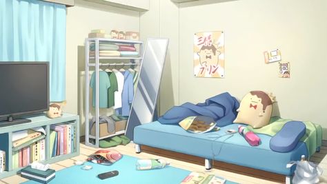 Tamaki Yotsuba, Anime Background, Toddler Bed, Character Design, Bed, Anime, Furniture, Home Decor, Design