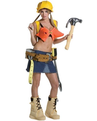 Stud Finder Sexy Construction Worker Costume This Stud Finder Costume is a Sexy construction worker that says a lot to the Stud of your mind. This sexy constructon costume com Adult Halloween Party Decorations, Clever Costumes, Funny People Pictures, Stud Finder, Dollar Store Halloween, Adult Halloween Party, Construction Worker, Creative Halloween Costumes, Weird Pictures