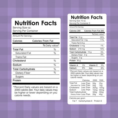 Nutrition facts food labels information | Free Vector #Freepik #freevector #food #label #sticker #packaging Fish Nutrition Facts, Food Label Design, Nutrition Facts Quotes, Nutrition Facts Design, Chips Bags, Diy Favors, Healthy Restaurant Food, Sticker Packaging, Teachers Day Card