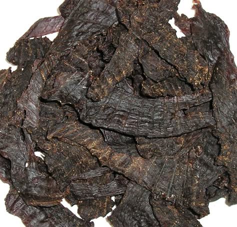 deer jerky - 1 lb venison (fat and skin removed) 1 tsp liquid smoke; 1 tbsp A-1 Steak Sauce; 1 tbsp Worcestershire sauce; 1/2 tsp pepper; 1/2 tsp salt; 1/2 tsp onion powder; 1/2 tsp garlic powder;   1/4 c soy sauce Pemmican Recipe, Deer Jerky Recipe, Deer Jerky, Venison Jerky, Jerky Recipe, Deer Recipes, Beef Jerky Recipes, Deer Meat Recipes, Jerky Recipes