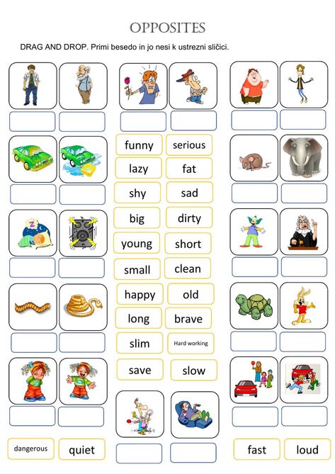Opposite Worksheets Grade 1, Opposite Worksheet, Opposites Words English, Opposite Adjectives Worksheets, Opposite Words For Kids Worksheet, Toefl Vocabulary, Opposites Worksheet, English Liveworksheet, Adjective Worksheet