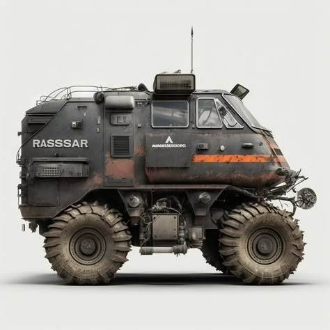 Dune Vehicles, Mobil Off Road, Mini Trucks 4x4, Octane Render, Diesel Punk, Concept Car Design, Expedition Vehicle, Mini Trucks, Futuristic Cars