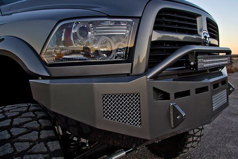 Bumper idea Custom Bumpers For Trucks, Dodge Ram Accessories, Custom Truck Bumpers, Dodge Ram Bumper, Semi Trucks Interior, Suv Accessories, Custom Front Bumpers For Trucks, Custom Bumper, Obs Ford Front Bumper