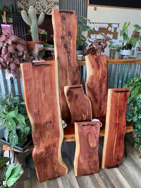 Live edge wood