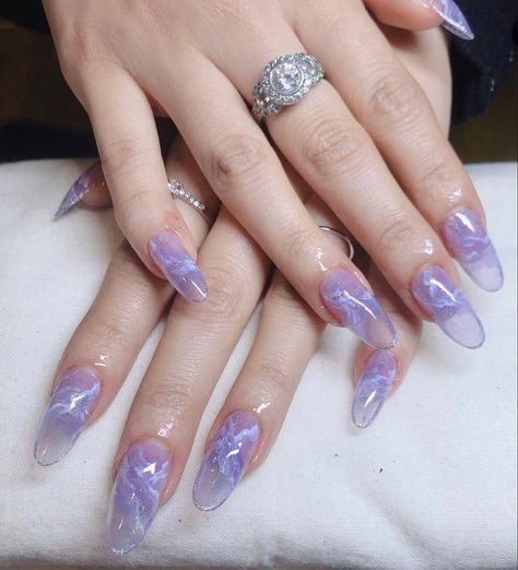 Nail Inspiration Purple, Purple Nails Aesthetic, Nails Nail Art Designs, Purple Nail Art, Purple Acrylic Nails, Purple Acrylic, Aesthetic Purple, Cute Acrylic Nail Designs, Really Cute Nails