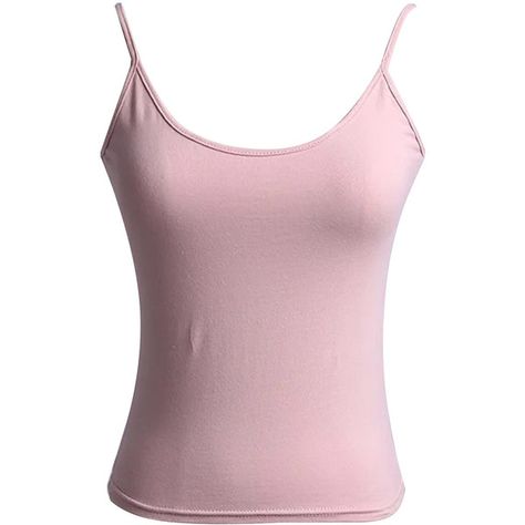 Pink Tight Basic Cami Top ($21) ❤ liked on Polyvore featuring tops, cotton tank tops, camisole tank, cotton camisole, camisole tops and pink tank Pink Cami Top, Outfit Closet, Pink Camisole, Hat Aesthetic, Bodycon Tops, Cotton Camisole, Tank Top Outfits, Tank Top Straps, Tank Top Camisole