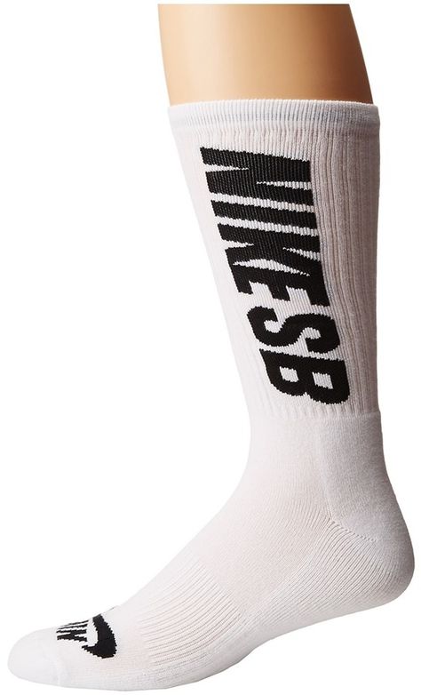 Nike SB - SB 3-Pack Crew Socks Men's Crew Cut Socks Shoes ($13) Men's Crew Cut, Skate Style, Crew Cut, Socks Shoes, Brooklyn Nine Nine, Crew Cuts, Nike Sb, Mens Socks, Sock Shoes