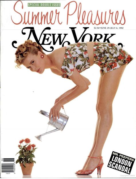 New York Magazine (June 1992) Norwegian Fashion, Editorial Photos, New York Magazine, John Richmond, Summer Special, Vintage New York, Famous Models, Cultural Events, The New Yorker