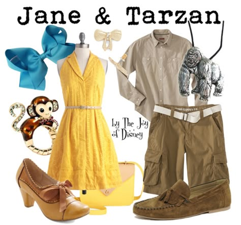 Jane & Tarzan DisneyBound!