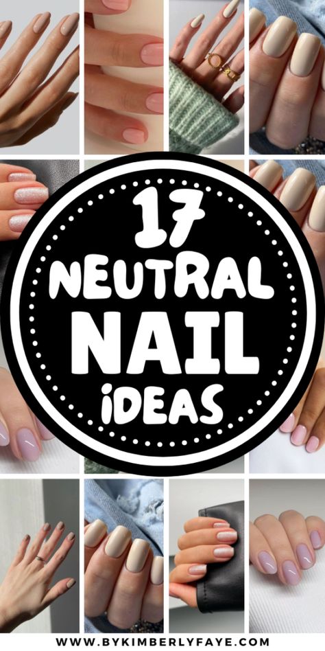 Short Coffin Neutral Nails, Fall Neutral Nails Gel, Short Gel Nails Neutral Colors, Cream Nails Designs Classy, Dip Nail Ideas Neutral, Neutral Nails Wedding Bridesmaid, Neutral Nails For Wedding, Neutral Nails 2024, Neutral Sns Nails