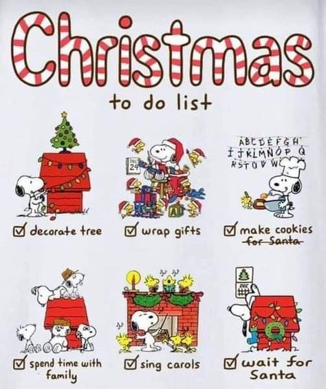 Christmas To Do List, Snoopy Funny, Snoopy Images, Snoopy Wallpaper, Peanuts Christmas, Snoopy Pictures, Snoopy Love, Charlie Brown Christmas, Snoopy Christmas