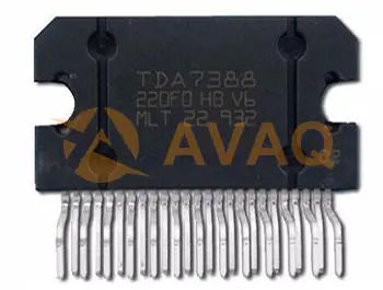 TDA7388 Amplifier: Pinout, Datasheet and Voltage - Avaq Diy Audio Projects, Sound System Car, Multimedia Speakers, Car Audio Amplifier, Technical Documentation, Integrated Circuit, Stereo Systems, Audio Engineer, Car Sounds