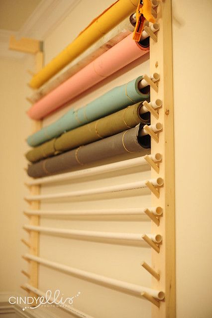 backdrop holder 3 | Cindy Ellis Photography | Flickr Backdrop Holder, Ruangan Studio, Sewing Room Inspiration, Wooden Backdrops, Sewing Room Design, Sewing Room Decor, Craft Room Design, Sewing Room Organization, Sewing Space