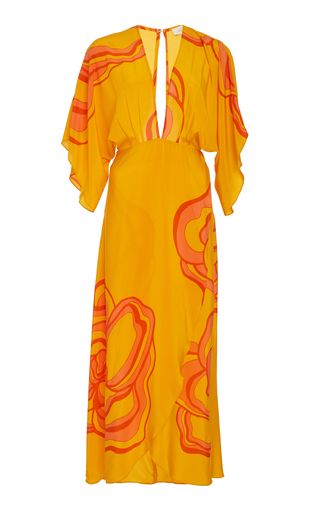 Vestidos Maxi, Silk Wrap Dress, Thai Silk, Silk Dresses, Silk Wrap Dresses, Silk Maxi, Amazing Fashion, Johanna Ortiz, Silk Maxi Dress