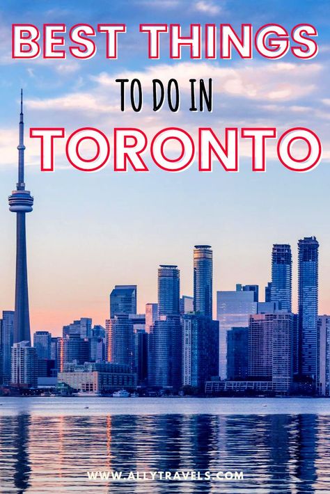 Check out my guide to the best things to do in Toronto, Canada. Included in this list are free things to do in Toronto, fun bucket list activities, cool non-touristy options, as well as must see touristy spots in Toronto. Toronto Bucket List, Toronto Activities, Toronto Vacation, Toronto Aesthetic, Toronto Travel Guide, Niagara Falls Trip, Toronto Trip, Canada Places, Traveling By Plane