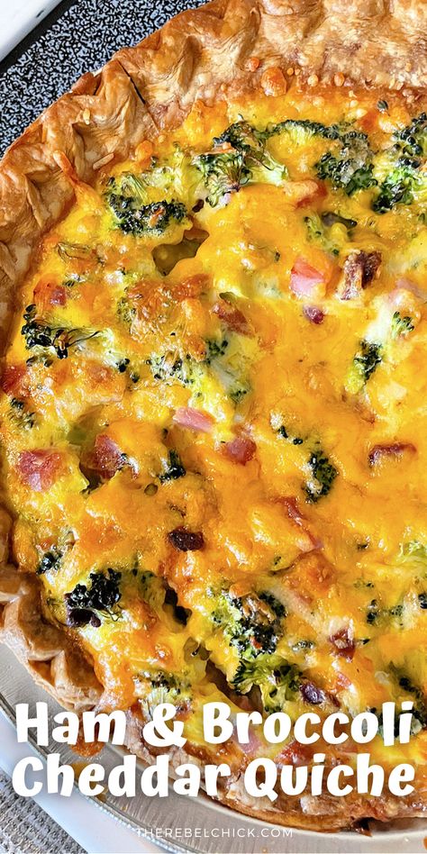 Ham Cheese Broccoli Quiche, Ham And Brocolli Quiche, Broccoli Ham Quiche Recipes, Ham And Cheese Quiche With Frozen Pie Crust, Quiche Ham Broccoli Cheese, Ham And Broccoli Quiche Recipes, Broccoli Ham And Cheese Quiche, Ham Broccoli Quiche, Quiche Recipes Easy Dinners