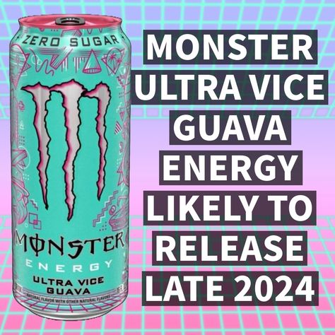 SodaSeekers | The newest Monster Ultra Energy flavor may be hitting shelves soon! The image seen here was posted on Reddit earlier this week by user… | Instagram Monster Flavors, User Instagram, Monster Ultra, Monster Energy Drink, Energy Drink, Monster Energy, Natural Flavors, Energy Drinks, I Tried