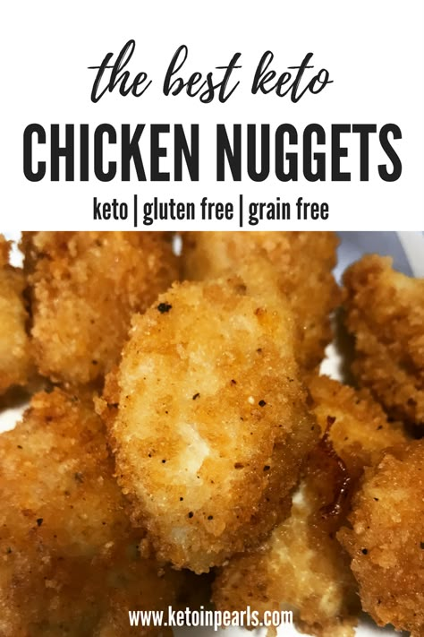 Keto Chicken Nuggets, Low Carb Grain, Recipes Skillet, Keto Vegan, Keto Pancakes, Keto Friendly Desserts, Low Carb Diets, Recetas Keto, Keto Recipes Dinner