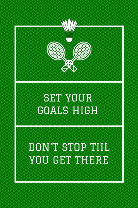 Badminton Quotes Motivation, Badminton Motivation, Shuttle Badminton, Badminton Quotes, Badminton Logo, Sports Quote, Badminton Photos, Badminton Games, Badminton Tournament