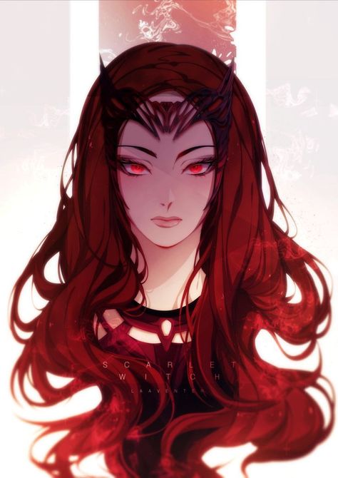 W.i.t.c.h Fanart, Scarlet Witch Cosplay, Avengers Girl, Avengers Art, Elizabeth Olsen Scarlet Witch, Scarlet Witch Marvel, Scarlett Witch, Marvel Fan Art, Black Butler Anime