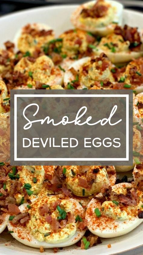 Smoked Cream Cheese Recipe, Yoder Smoker, Smoker Cooking Recipes, Smoked Appetizers, Smoker Grill Recipes, Smoked Deviled Eggs, Easy Smoker Recipes, Pellet Smoker Recipes, Ninja Grill