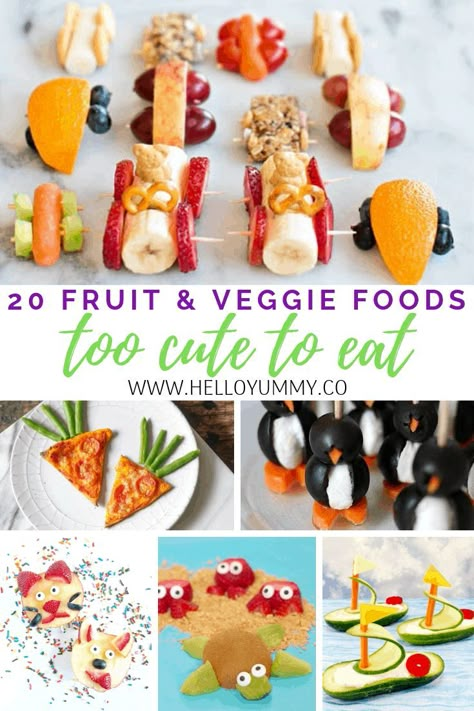 Tropical Snacks, Pie Pops, Fruit And Veggie, Veggie Snacks, Food Art For Kids, Creative Snacks, Snacks For Kids, Fruits For Kids, Cute Snacks