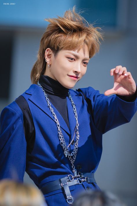 Hongjoong Mullet, Best Music Artists, Mullet Haircut, Hongjoong Ateez, Kim Hongjoong, Mullet Hairstyle, Good Music, Songwriting, Rap