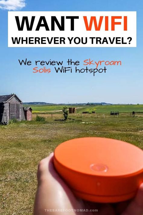 Skyroam Solis Review – How We Get Unlimited WiFi Anywhere We Travel Portable Wifi Travel, Rv Wifi Internet, Rv Wifi, Rv Internet, Best Travel Gadgets, Camper Maintenance, Portable Wifi, Travel Gadgets, Gadgets And Gizmos