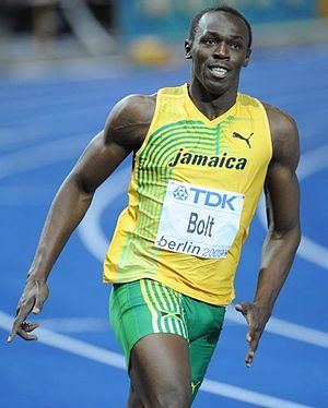 Field Athletes, Jamaican Culture, Copacabana Beach, Lycra Men, Sports Personality, Usain Bolt, Fastest Man, Michael Phelps, Qi Gong