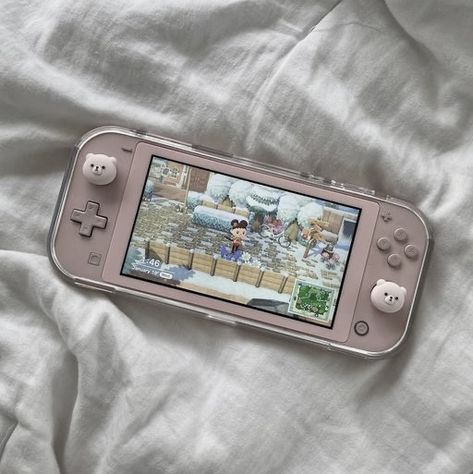 Switch Lite Aesthetic, Nintendo Switch Lite Aesthetic, Videogame Aesthetic, Nintendo Aesthetic, Switch Aesthetic, Nintendo Lite, College Necessities, Aesthetic Objects, Cute Camera