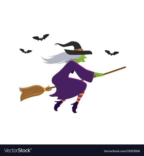 Witches Flying On Brooms, Witch Flying Over Moon, Witch On Broom Silhouette, Flying Witch Painting, Witch Flying On Broom Silhouette, Animated Witch, Three Witches, Flying Witch, Witch Broom