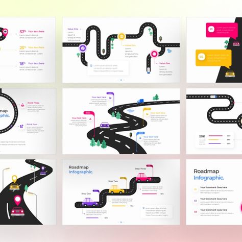 Roadmap Journey PowerPoint Infographic Template PowerPoint Template Project Roadmap Design, Road Infographic Design, Roadmap Design, Road Map Infographic Design, Roadmap Infographic Template, Advertising Infographic, Roadmap Template, Roadmap Infographic, Powerpoint Infographic