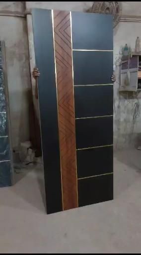 Double sided Design Mica door manufactured in all sizes and different colours available. Suitable for Heat resistant and termite free solution. Manufacturer: Taj Timbers & Taj Plywoods, Porur, Chennai. 📞9884907953,9444040146,9444906695 Main Door Plywood Design, Wooden Patti Design, Door Design With Mica, Plywood Gate Design, Mica Doors Design Modern, Plywood Sunmica Door Design, Sunmaika Door Design, Plus Door Design Mica, Bedroom Door Laminate Design