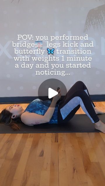 Anabelen Aranton on Instagram: "Elevating Your Bridge and Butterfly Transition Game! 🦋💪

Hey there, lovely people back pain and weak core warriors 👋 Are you ready to unlock a whole new level of deep core strength and flexibility? 🚀 

Try integrating weights and variations with this bridge leg kicks and butterfly transitions, and the results have been nothing short of amazing! 🏋️‍♀️🌁 your  glutes, hip adductors, and flexors will feel stronger than ever, and that's just the beginning! 💪 with the movement patterns to trick your brain to relax tight and stubborn muscle tightness and stiffness especially if you sit a lot due to work or lifestyle. 

Not only have these weighted exercises improved my hip mobility, but they've also helped lubricate my hip joints, preventing any discomfort a Weighted Exercises, Leg Kicks, Weak Core, Deep Core, Hip Mobility, Core Strength, Hey There, Back Pain, Brain